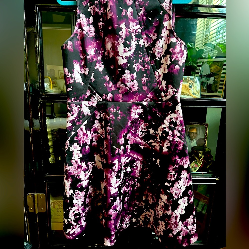 New purple spring dress